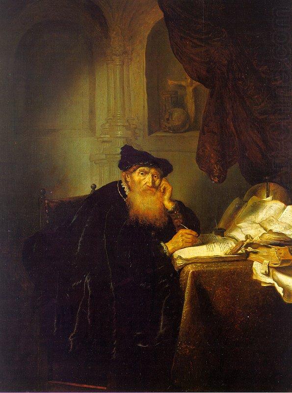 The Philosopher, Abraham van der Hecken